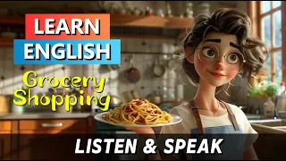 Grocery Shopping | Learn English with Stories | Improve Your English Listening and Speaking Skills