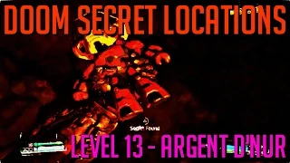 DOOM 2016 Secrets & Collectibles - Level 13 - Argent D'Nur