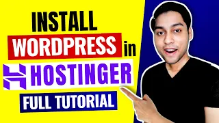 How to Install WordPress in Hostinger (Step-by-Step) | Hostinger WordPress Setup Tutorial