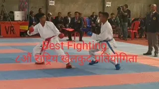 Sonam lama vs Bijay shrestha _8th National Games-karate🥋🥋