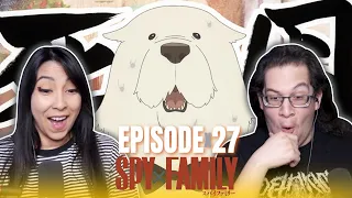 SURVIVE BOND! CHILL DAMIAN!  | SEASON 2 Spy X Family Episode 27 Reaction |