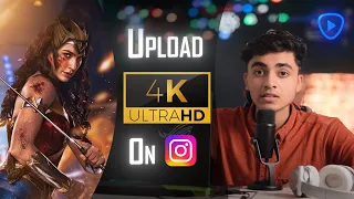 Upload High Quality On Instagram | My Setting | 4k