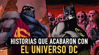 Historias que acabaron con el Universo DC Comics