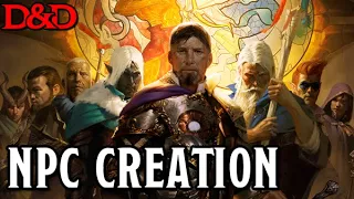 D&D NPC Creation Stream