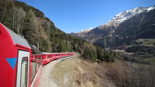 스위스 특급열차 베르니나 익스프레스