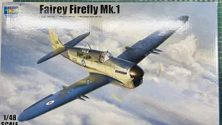 Trumpeter Fairey Firefly Mk.1 1/48 Scale Model Aircraft