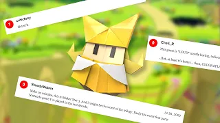 OLIVIA READS PAPER MARIO: ORIGAMI KING REVIEWS