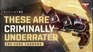 180 Hand Cannons are Criminally Slept On in PVP - Destiny 2
