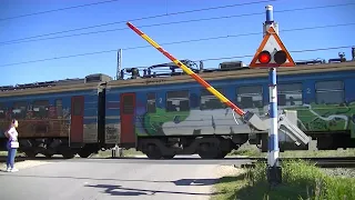 Spoorwegovergang Kijevo (Кијево) (SRB) // Railroad crossing // Железнички прелаз