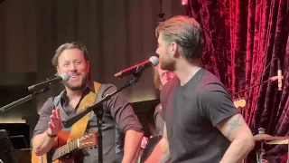 Jensen Ackles and Steve Carlson Radio Company Live story about writing Different Town
