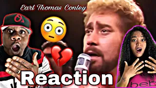 WE CAN'T BELIEVE HE SAID THAT!!! EARL THOMAS CONLEY - HOLDING HER AND LOVING YOU (REACTION)