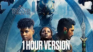 [1 HOUR] Black Panther : WAKANDA FOREVER | Trailer Music 2 - Never Forget