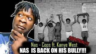 Nas - Cops ft. Kanye West (NASIR Album) REACTION!