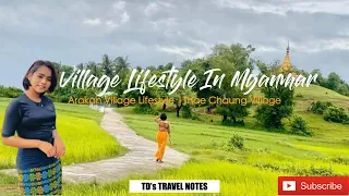 Village Lifestyle in Myanmar (Burma) | Arakan Village Lifestyle - Travel Vlog Myanmar