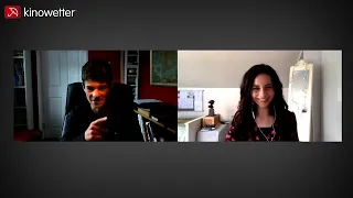 Ferdia Shaw & Lara McDonnell ARTEMIS FOWL video call interview