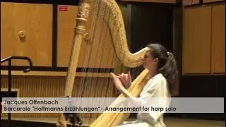 Barcarolle - Jacques Offenbach- Arrangement for harp solo- Silke Aichhorn