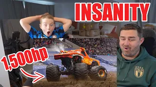 New Zealanders React to Monster Jam Best Moments #1 | Crazy Crashes, Insane Stunts, and More! (WOW!)