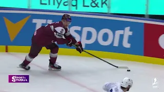 Latvija - Francija, spēles labākie momenti | PČ hokejs 2024