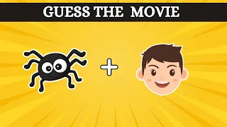 Guess the MOVIE by Emoji Quiz 🎬🍿 40 Movies Emoji Puzzles | Emoji Challenge