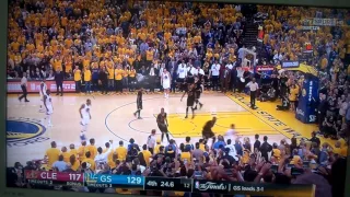 NBA Finals 2017 - Golden State Warriors win the finals - Last Minute Of Game 5