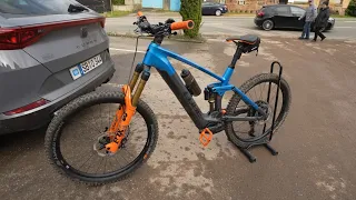 E-Bike 2024 Cube Stereo Hybrid 160 HPC Actionteam blue edition