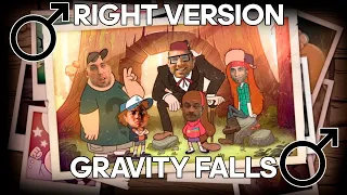 Заставка gravity falls (Right Version) ♂ Gachi Remix