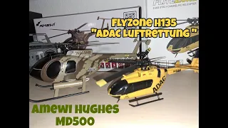 Amewi Hughes MD500E und H135 "ADAC Flugrettung" ...hab ich in ein Video gepackt