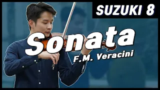 Suzuki Violin School Vol.8 Sonata - Veracini @bochankang