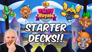 Rush Royale - Starter Decks!! #rushroyale