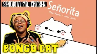 Senorita Mr Chicken by Bongo Cat | Animation Reaction