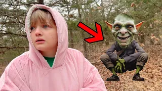 THE GOBLIN MAN - SCARY URBAN LEGEND with AUBREY and Caleb!