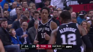 DeMar DeRozan RETURN | Full Highlights | Spurs vs Raptors 22 February 2019