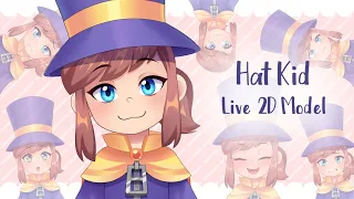 【Showcase】Hat Kid Live2D Model