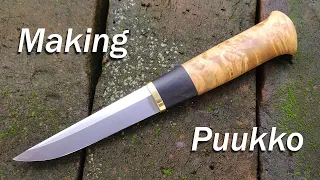 Making Puukko Knife