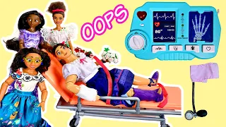 Disney Encanto Luisa Doll Goes to Hospital and Gets a Cast