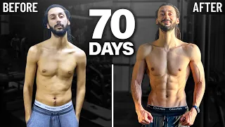 (REAL MOTIVATION) body transformation 2021 in 70 days