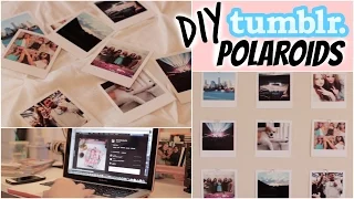 DIY Polaroids (Tumblr Inspired Room Decor) | Cheap & Easy | Kenzie Elizabeth