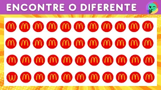 Encontre o LOGO DIFERENTE 🔴 Desafio | Teste sua atenção