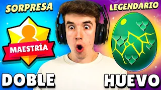 SORPRESA HOY DOBLE de MAESTRIA Y ABRO 2 HUEVOS LEGENDARIOS en BRAWL STARS