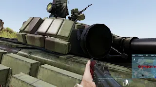 Принял командование танком (Arma 3 Tushino)