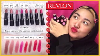 REVLON Super Lustrous The Luscious Matte Lipstick | Swatch & Quick Review | DienDiana