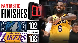 WILD OVERTIME ENDING Timberwolves vs Lakers #ATTPlayIn | April 11, 2023