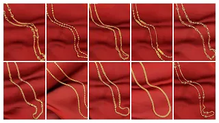 ✨Regular Wear Women Gold Chain Designs ✨Simple Gold Neck Chain Collection ✨