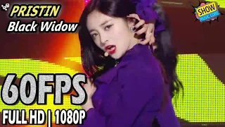 60FPS 1080P | PRISTIN - Black Widow, 프리스틴 - 블랙위도우 Show Music Core 20170520