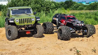 Не спорь с ЛЕГЕНДОЙ! ... JEEP не ожидал такого от Traxxas Summit ... RC OFFroad 4x4