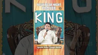 Result Of Night Prayer | Shorts | Apostle Ankur Yoseph Narula | Anugrah TV