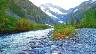 River Sleep Sounds White Noise | Nature Audio for Sleeping, Relaxing, Stress Relief | Alaska Stream