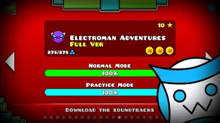 [🤖] Geometry Dash - Electroman Adventures (FULL VER) by FlameGamerV6 / All Coins