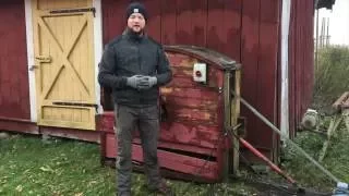 Old Swedish Wood Splitter - Effective but Dangerous