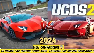 Ultimate Car Driving Simulator vs Ultimate Car Driving Simulator 2 Comparison 😱